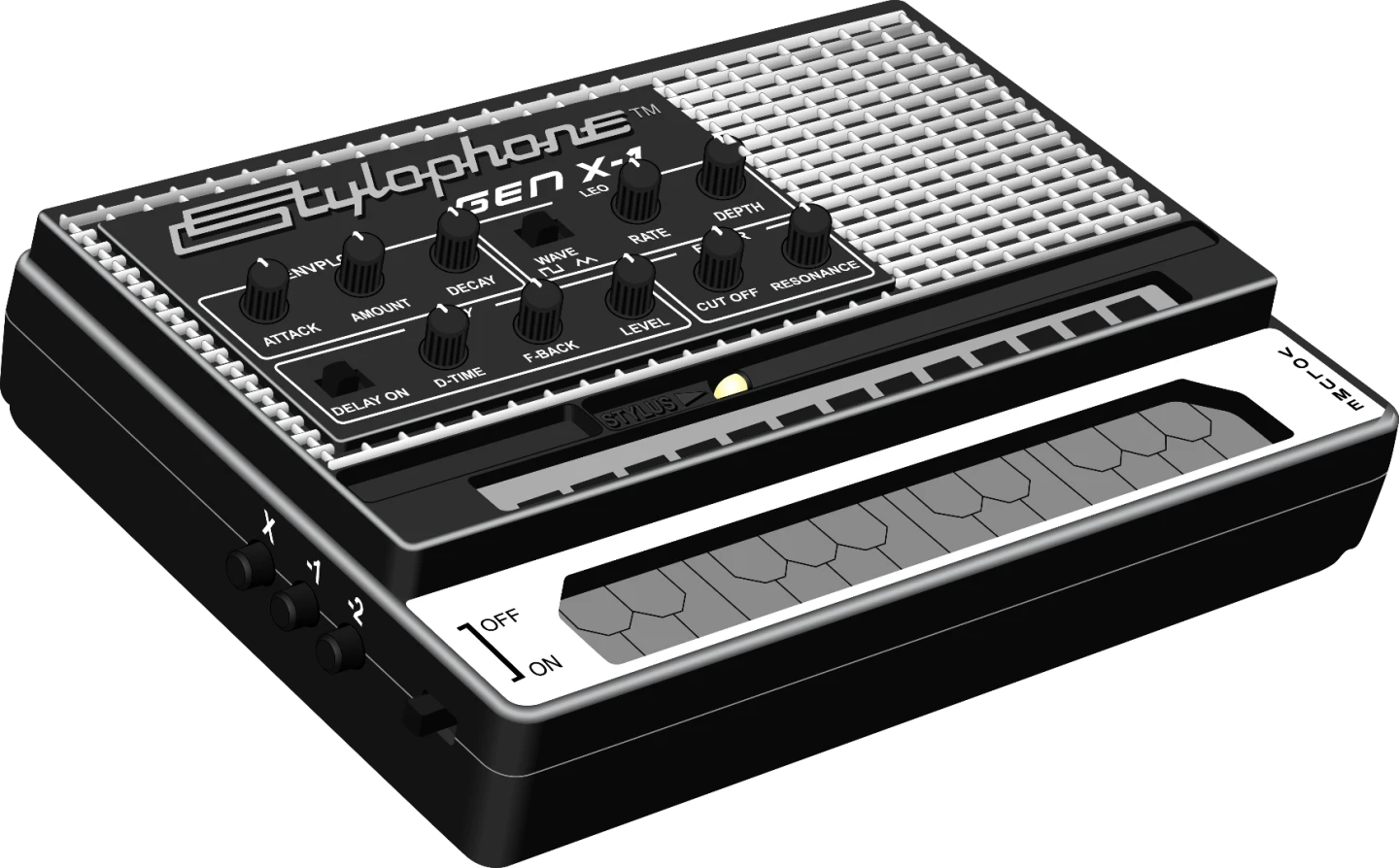 Stylophone GEN X-1【CV/GATEイン改造品】アナログシンセ Iconic pocket toy synth gets a powerful tune up